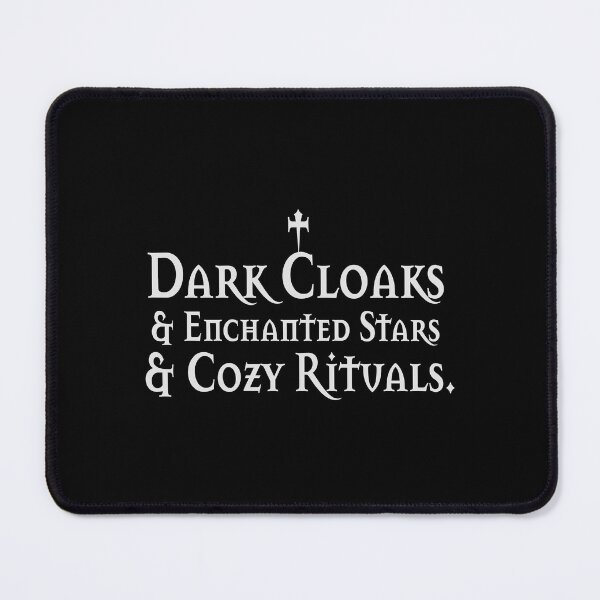 Item preview, Dark Cloaks and enchanted stars and Cozy Rituals designed and sold by jazzydevil.
