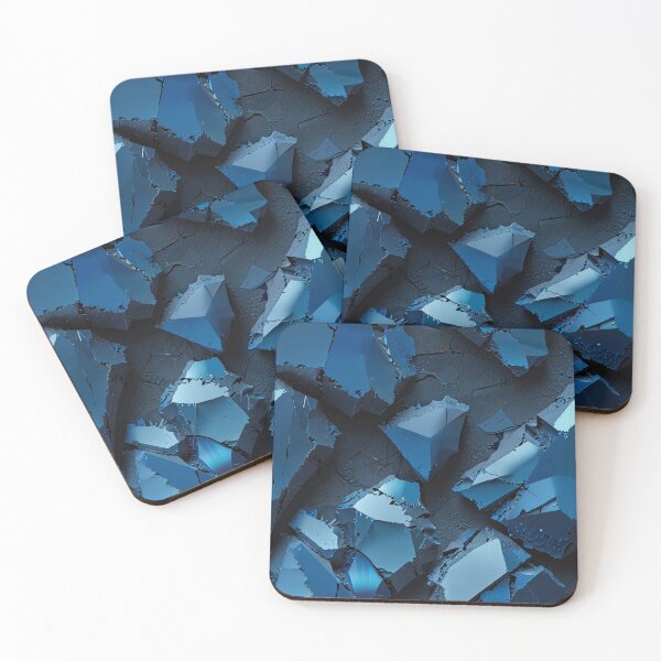 Item preview, Fractured Blue Surface designed and sold by TawhidCreation.