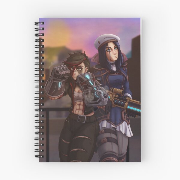 Item preview, Vi and Caitlyn internal fight (Arcane) designed and sold by Grim0mega.