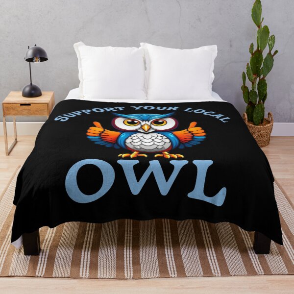 Item preview, Support Your Local Owl designed and sold by LegendaryDesigns.