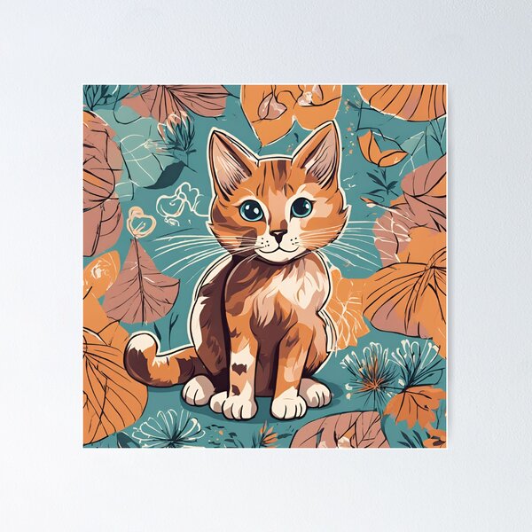 Item preview, A cat with the words “Paws-itively amazing!” designed and sold by subashs.