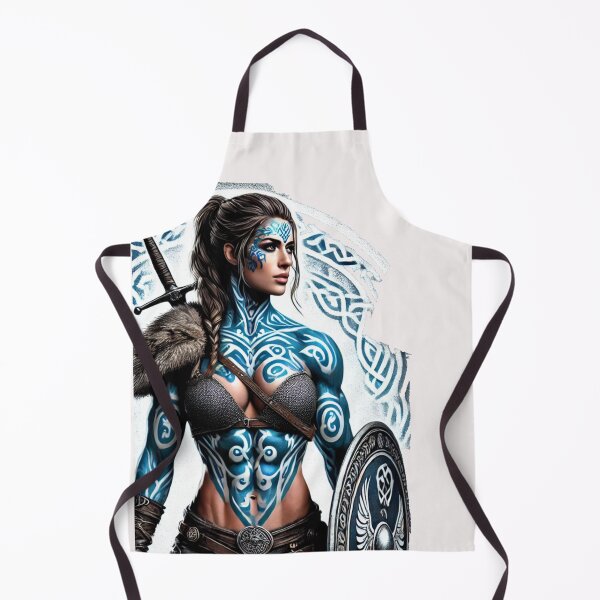 Item preview, English, English female woad, Female warrior, Girl power designed and sold by jeff13999.