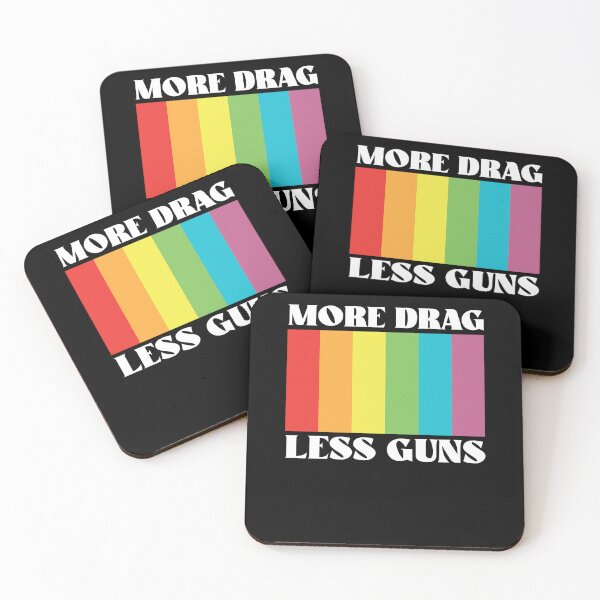 Item preview, More Drag Less Guns Drag Queen LGBTQ Pride Less Stuff Day designed and sold by Dressed For  Duty.