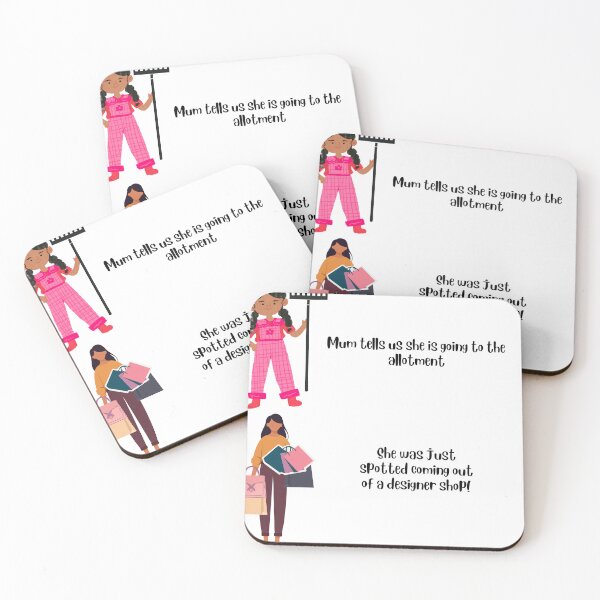 Item preview, Mum Tells Us She is At The Allotment designed and sold by BreezyCove.
