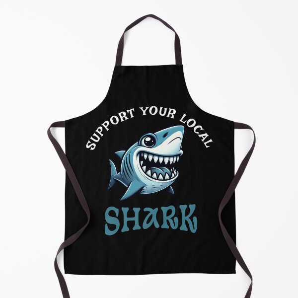 Item preview, Support Your Local Shark designed and sold by LegendaryDesigns.