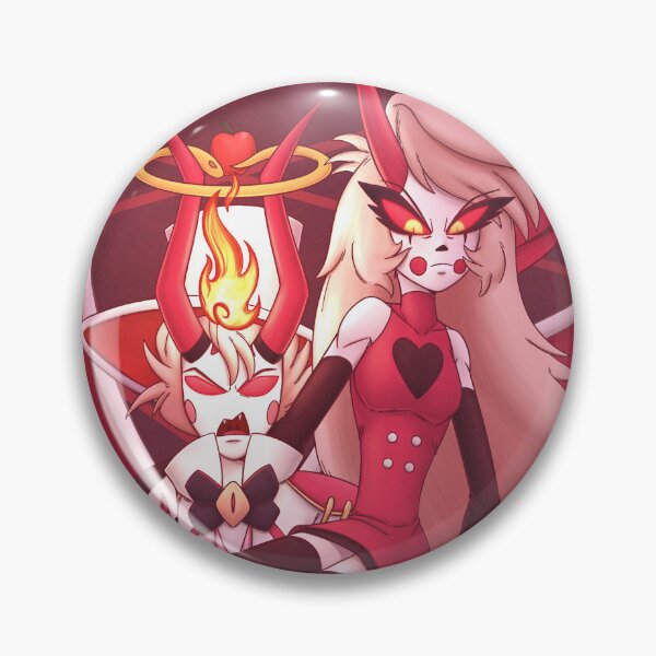Item preview, Charlie and Lucifer at the final judgment (Hazbin Hotel) designed and sold by Grim0mega.