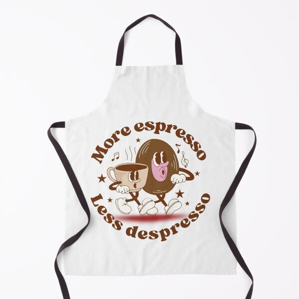 Item preview, Less Depresso More Espresso Funny Coffee Design designed and sold by Azrou shop.