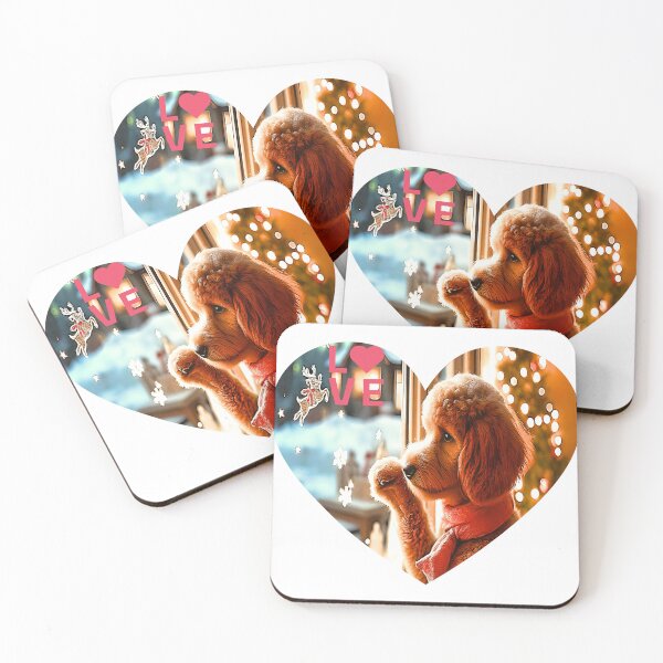 Item preview, Puppy's Heart at the Window designed and sold by Felia001.