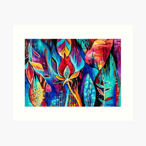 Item preview, Pomegranate nights | Art designed and sold by Ochyra.