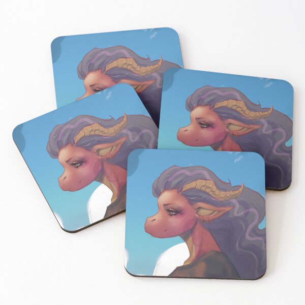 Item preview, Dragoness with Long Hair and Tattoos designed and sold by Beep-Art.
