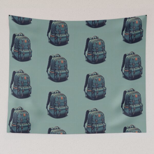 Item preview, Backpack Minimalism Art Style designed and sold by artofuniverse.