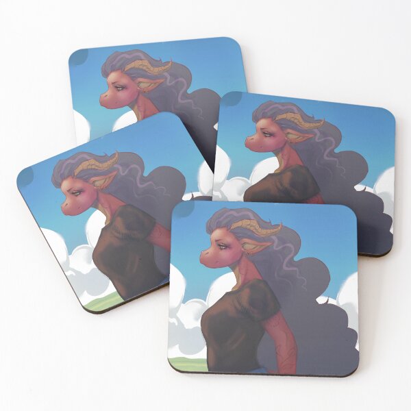 Item preview, Dragoness with Long Hair and Tattoos - Full designed and sold by Beep-Art.