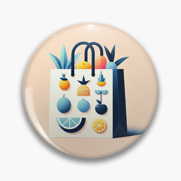 Item preview, Shopping Bag Minimalism Art Style designed and sold by artofuniverse.