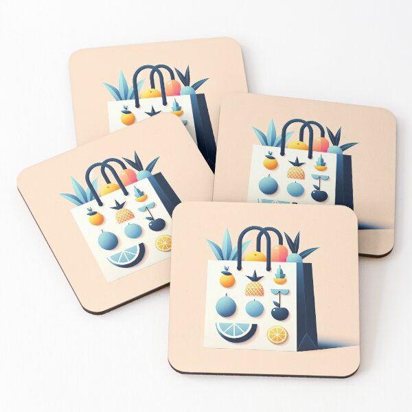 Item preview, Shopping Bag Minimalism Art Style designed and sold by artofuniverse.