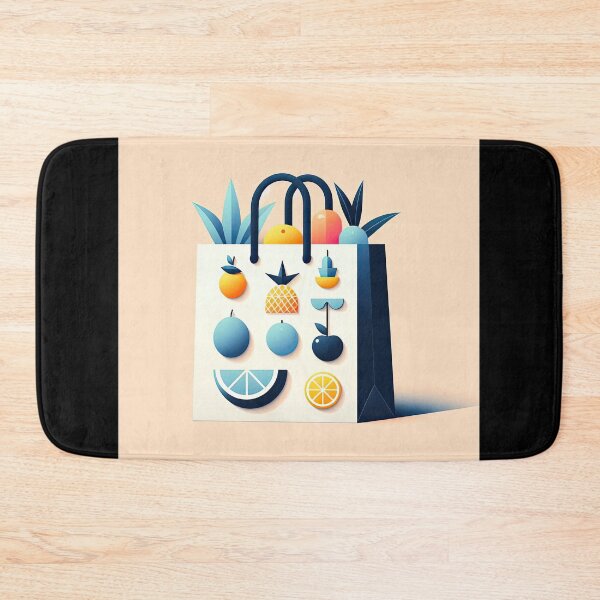 Item preview, Shopping Bag Minimalism Art Style designed and sold by artofuniverse.