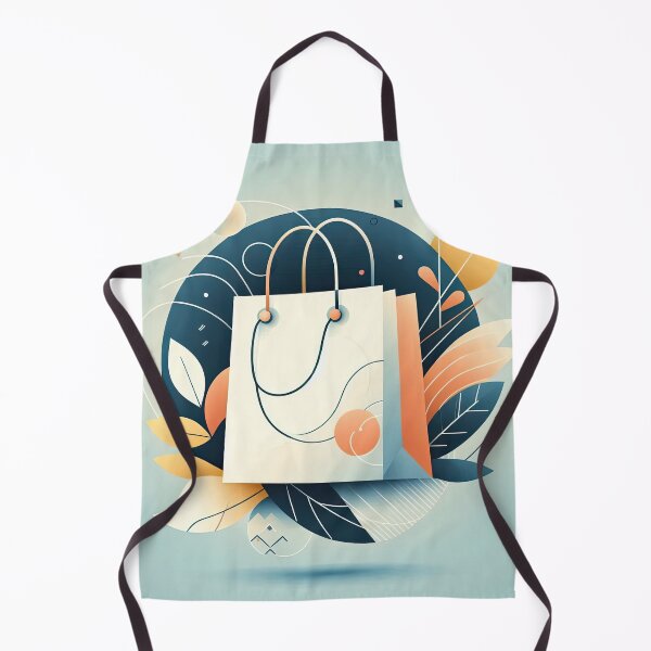 Item preview, Shopping Bag Minimalism Art Style designed and sold by artofuniverse.
