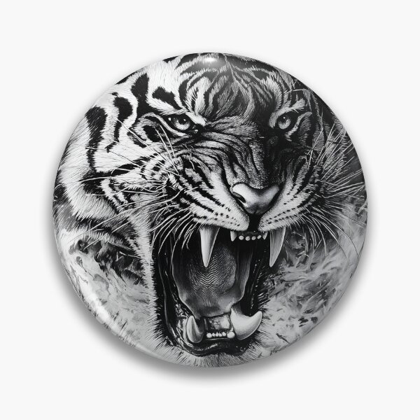 Item preview, Realistic Tiger pencil drawing designed and sold by Pencil-Art.