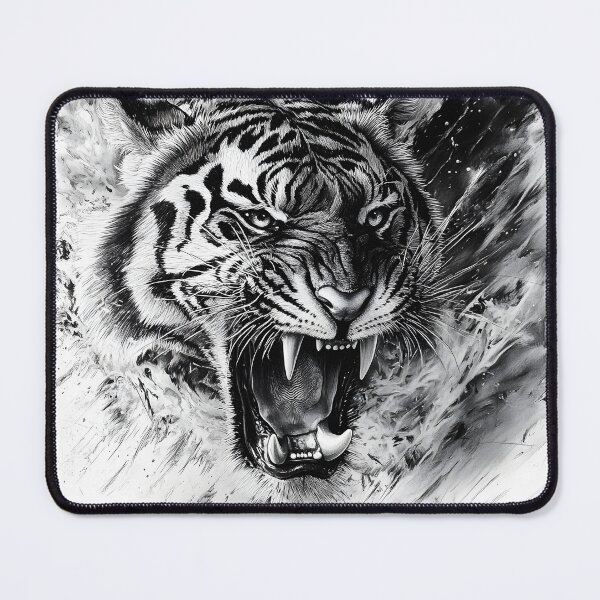 Item preview, Realistic Tiger pencil drawing designed and sold by Pencil-Art.