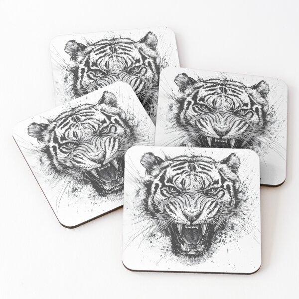 Item preview, Realistic Tiger pencil drawing designed and sold by Pencil-Art.