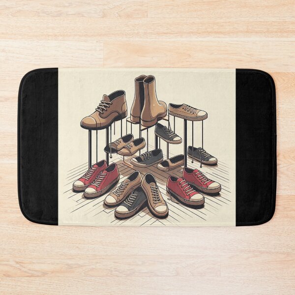 Item preview, Shoes Minimalism Art Style designed and sold by artofuniverse.