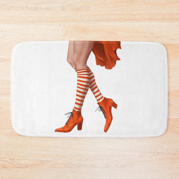 Item preview, Striped Socks leg design. Girl fashion. designed and sold by Shoot-The-Moon.