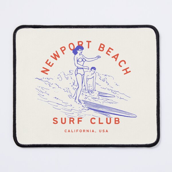 Item preview, Retro Newport Beach Surf Club Design – Classic California Surfing Vibes designed and sold by Retro Travel Design.