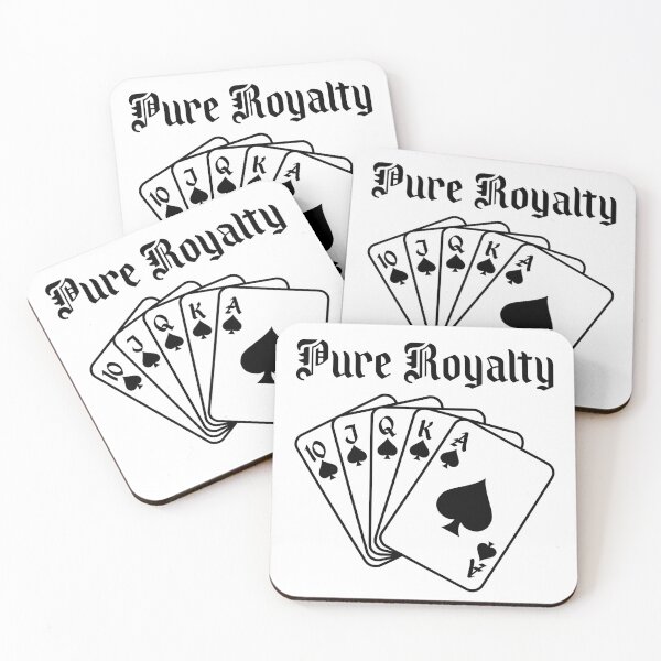 Aperçu de l'œuvre Pure Royalty (lettrage noir) créée et vendue par Marrtian Designs.