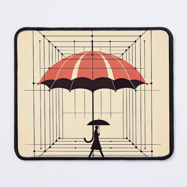 Item preview, Umbrella Minimalism Art Style designed and sold by artofuniverse.