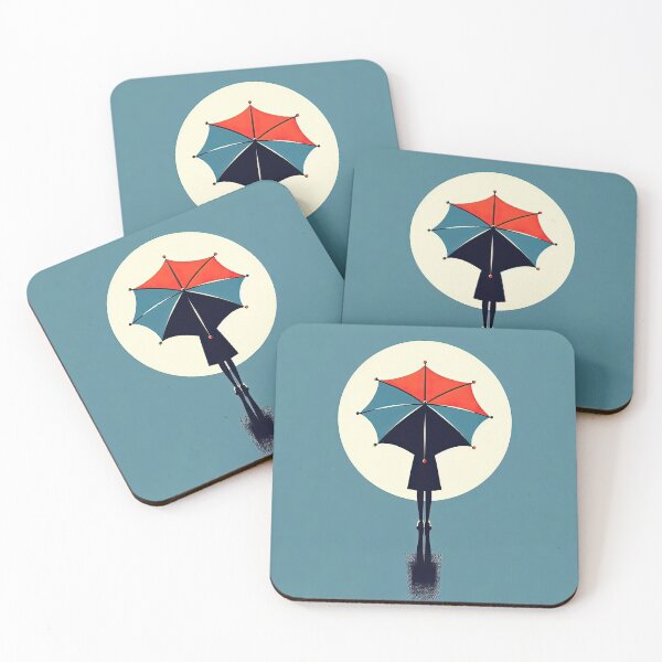 Item preview, Umbrella Minimalism Art Style designed and sold by artofuniverse.