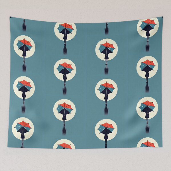 Item preview, Umbrella Minimalism Art Style designed and sold by artofuniverse.