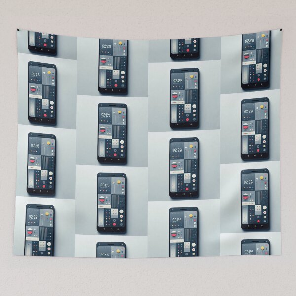 Item preview, Mobile Phone Minimalism Art Style designed and sold by artofuniverse.