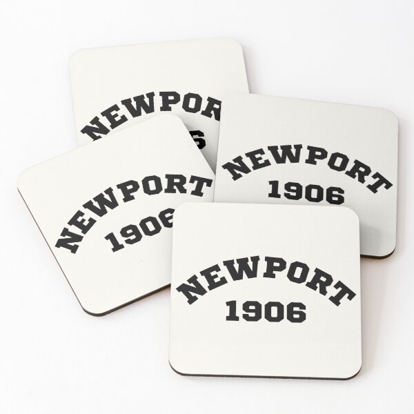 Item preview, Classic Newport Beach Surf Crest – Minimalist Wave Design designed and sold by Retro Travel Design.