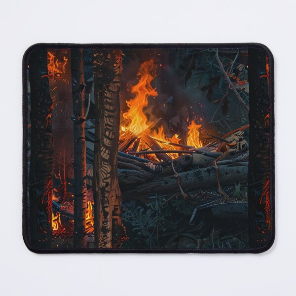 Item preview, Night Blaze in the Forest designed and sold by TawhidCreation.
