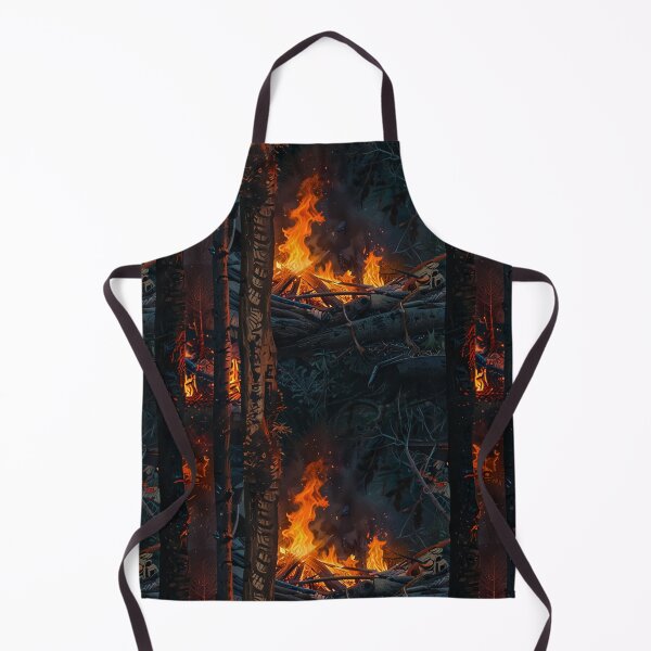 Item preview, Night Blaze in the Forest designed and sold by TawhidCreation.