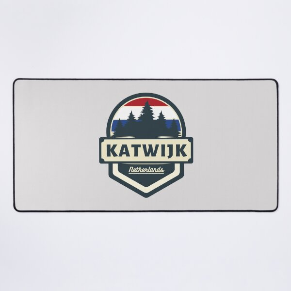 Aperçu de l'œuvre Insigne rétro vintage Katwijk Pays-Bas créée et vendue par World Designs.