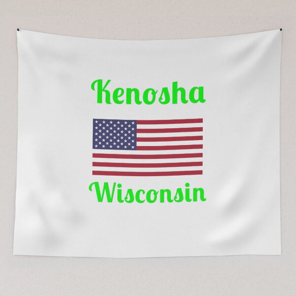 Item preview, Kenosha Wisconsin - Stylish Prints, designed and sold by Fleetwood1994.