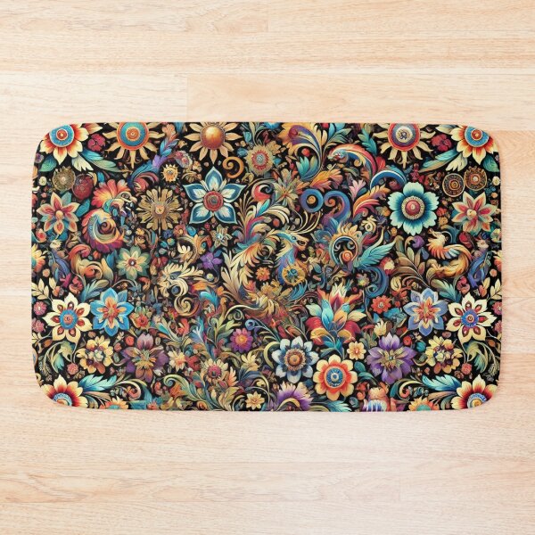Item preview, Slavic Floral Pattern designed and sold by DK Imprint.