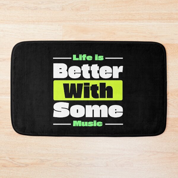 Item preview, Life Is Better With Some Music designed and sold by TheFineShirt.