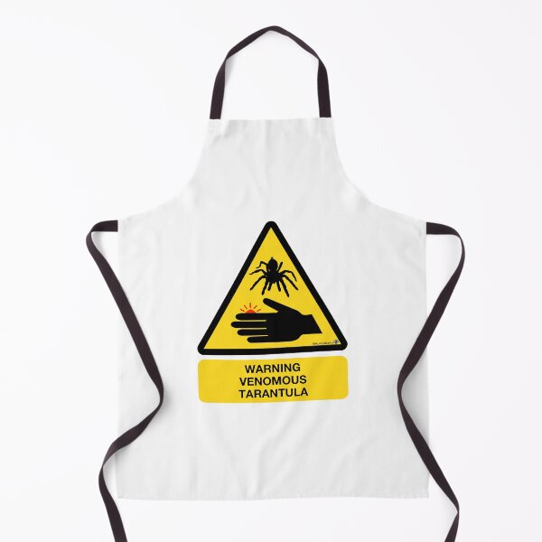 Item preview, Warning Venomous Tarantula Caution Sign for enclosures designed and sold by MotleyExotics.