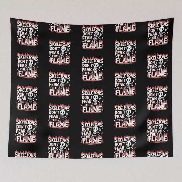 Item preview, Skeletons Don’t Fear the Flame designed and sold by MagicWander.