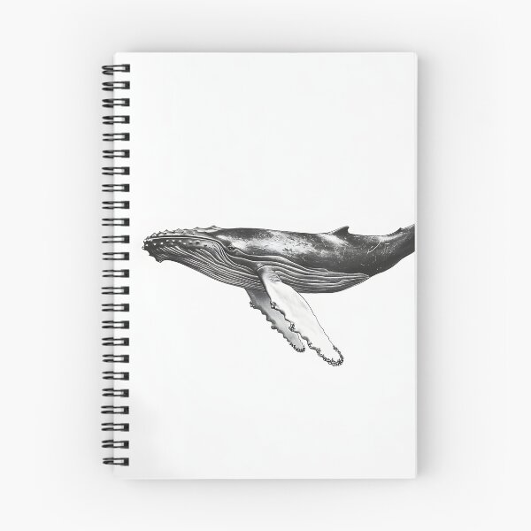 Item preview, Realistic Whale pencil drawing designed and sold by Pencil-Art.