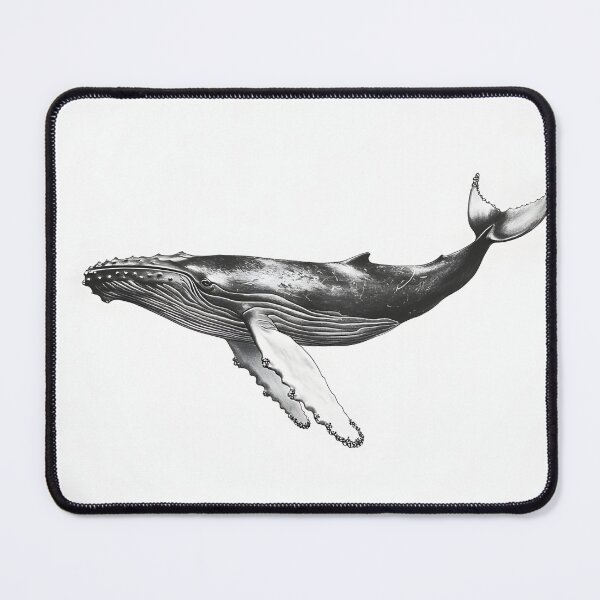 Item preview, Realistic Whale pencil drawing designed and sold by Pencil-Art.