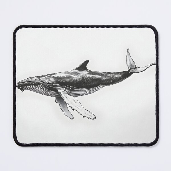 Item preview, Realistic Whale pencil drawing designed and sold by Pencil-Art.