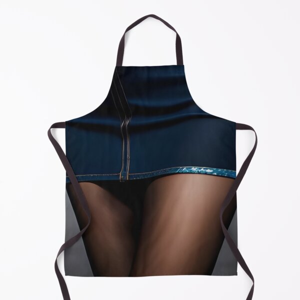 Item preview, Elegance and Style: Black Tights and Denim Miniskirt designed and sold by e-not-shop.