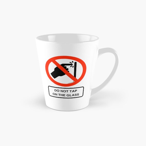 Item preview, Do Not Tap On The Glass Sign for animal enclosures hand designed designed and sold by MotleyExotics.