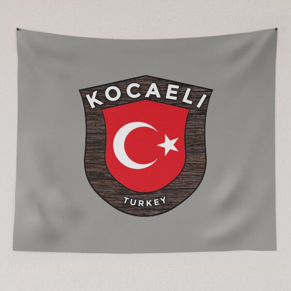 Item preview, Kocaeli Turkey Emblem Flag designed and sold by World Designs.