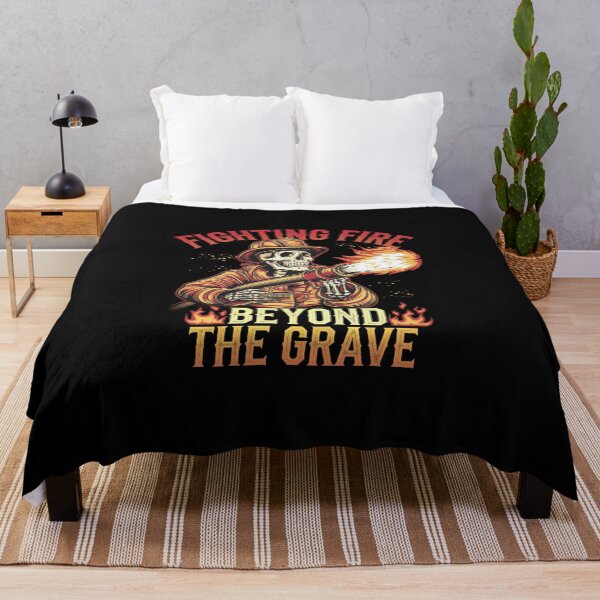 Item preview, Fighting Fire Beyond the Grave designed and sold by MagicWander.