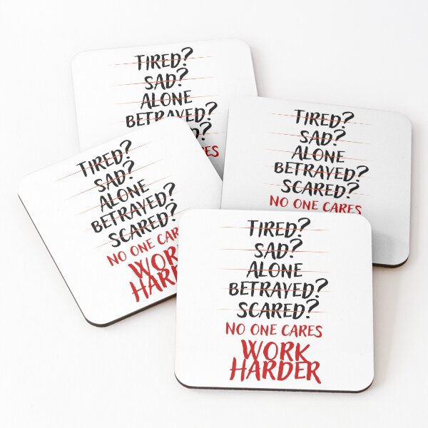 Item preview, No one cares - Work Harder designed and sold by JNowakowsky.