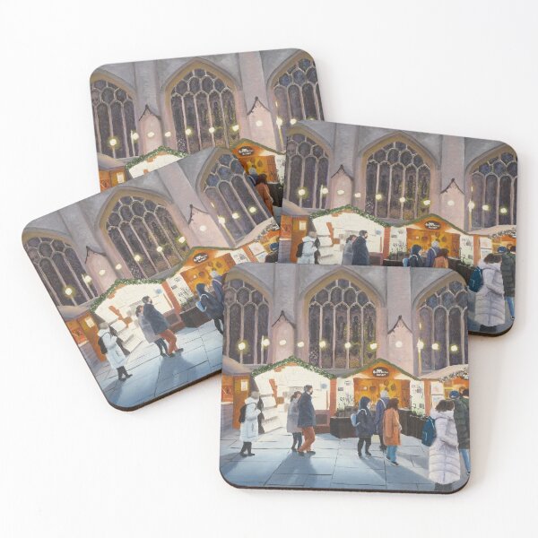 Item preview, Christmas Market, Bath Abbey designed and sold by richardpaul.