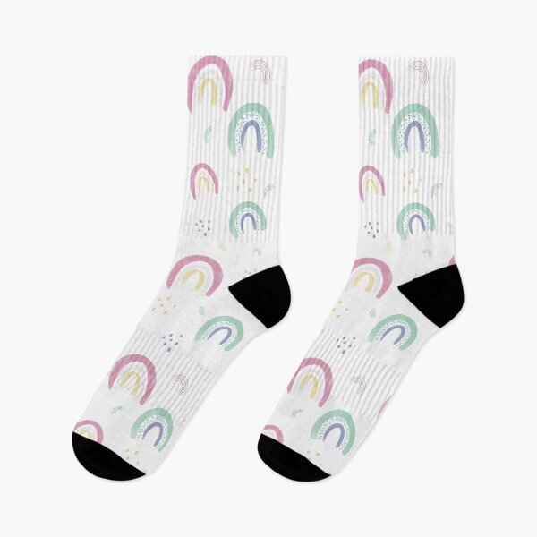 Item preview, Pastel Rainbow Pattern designed and sold by EvercrafterDesign.